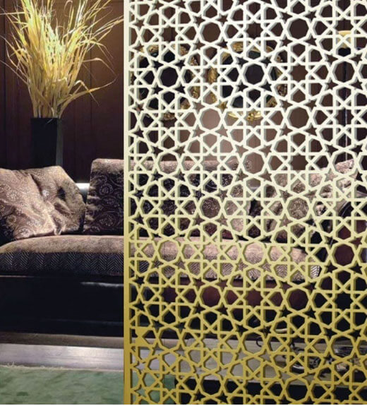 Vách ngăn giường spa